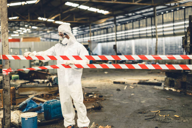 Professional Unattended Death Cleanup technician working in Liverpool, TX